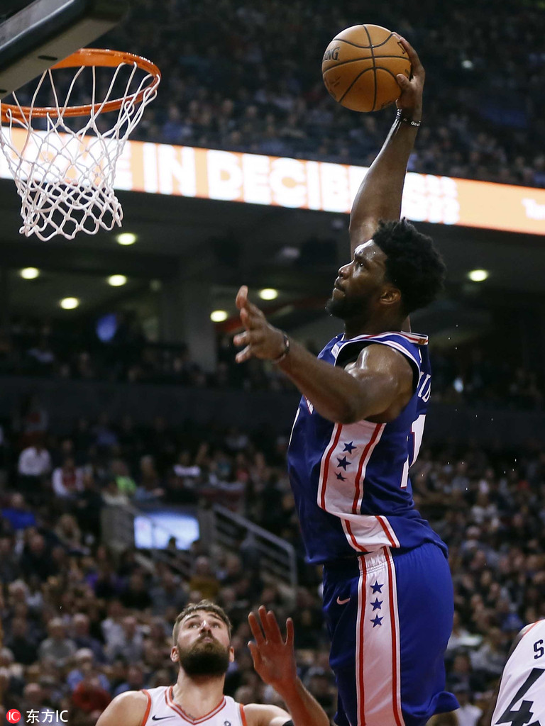 pg电子游戏-上海队逆转猛龙，恩比德关键制胜